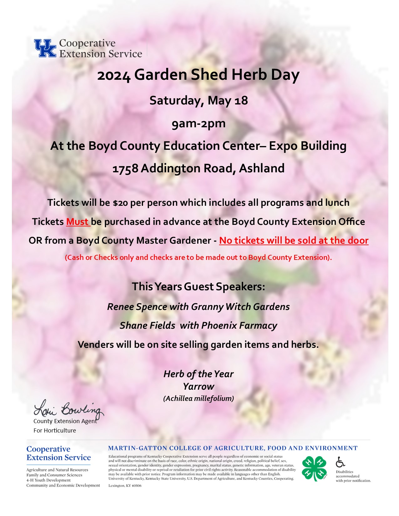 Garden Shed Herb Day