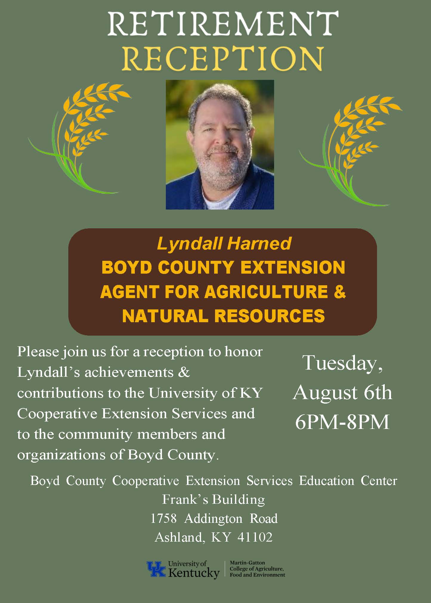 Lyndall Harned's Retirement Reception